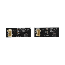 Modulo di controllo luci posteriori a LED compatibile con BMW X3 F25, set da 4 pezzi 12V 3W, materiale oro, colore nero