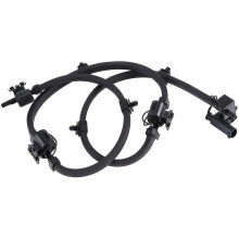Direct Fit Windscreen Washer Wiring Loom Compatible with BMW X5 X6 F15 F16, Black Sprinkler Harness