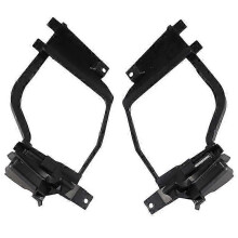 Direct Replacement Headlight Brackets Compatible with BMW E60 5 Series, ABS Material, for 525i 530i 550i M5 Models