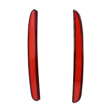Fanali posteriori a LED rossi compatibili con Honda Civic Type R - Luci posteriori impermeabili per paraurti con durata di 50.000 ore