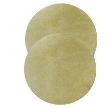 2pcs Natural Goat Skin Drum Head Replacement Set for Percussion, Durable and Warm Acoustic Tone