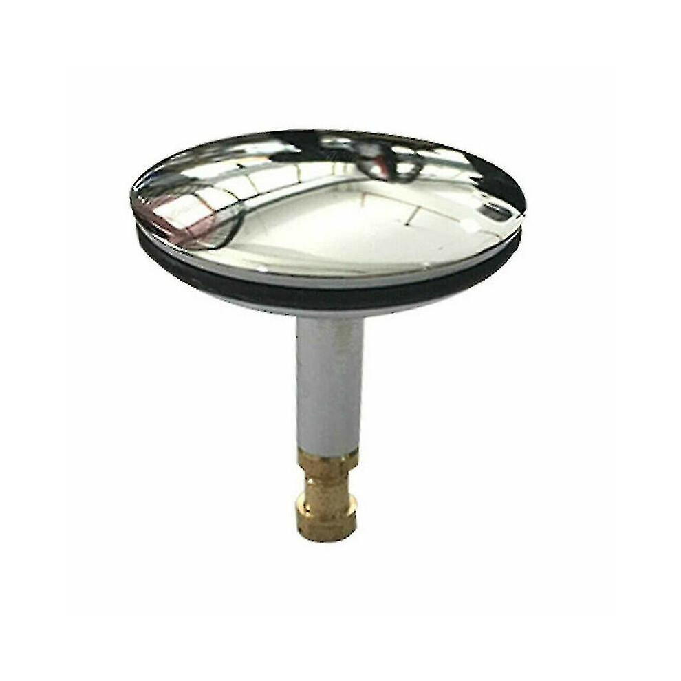 Copper Sink Drain Plug 43Mm, Push Button Bathroom Stopper With Anti-Clogging Filter, Durable Installation 6901508456693