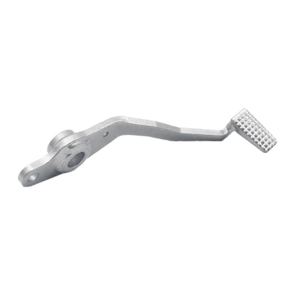 Motorcycle Brake Pedal Compatible With Kawasaki Ninja650 Er6n 2012-2016 Aluminium Alloy Braking System Component Silver 6901508485143