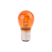 Car Bulb Compatible with 1157 P21/5W Vehicles 2-Pack Amber Glass 12V 21W Brake Tail Indicator Light
