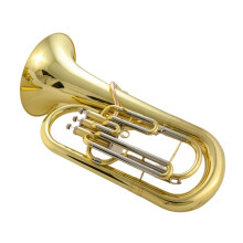 Professional Brass Euphonium in B Flat 3Key Balanced Clear Sound for Beginner and Concert Use