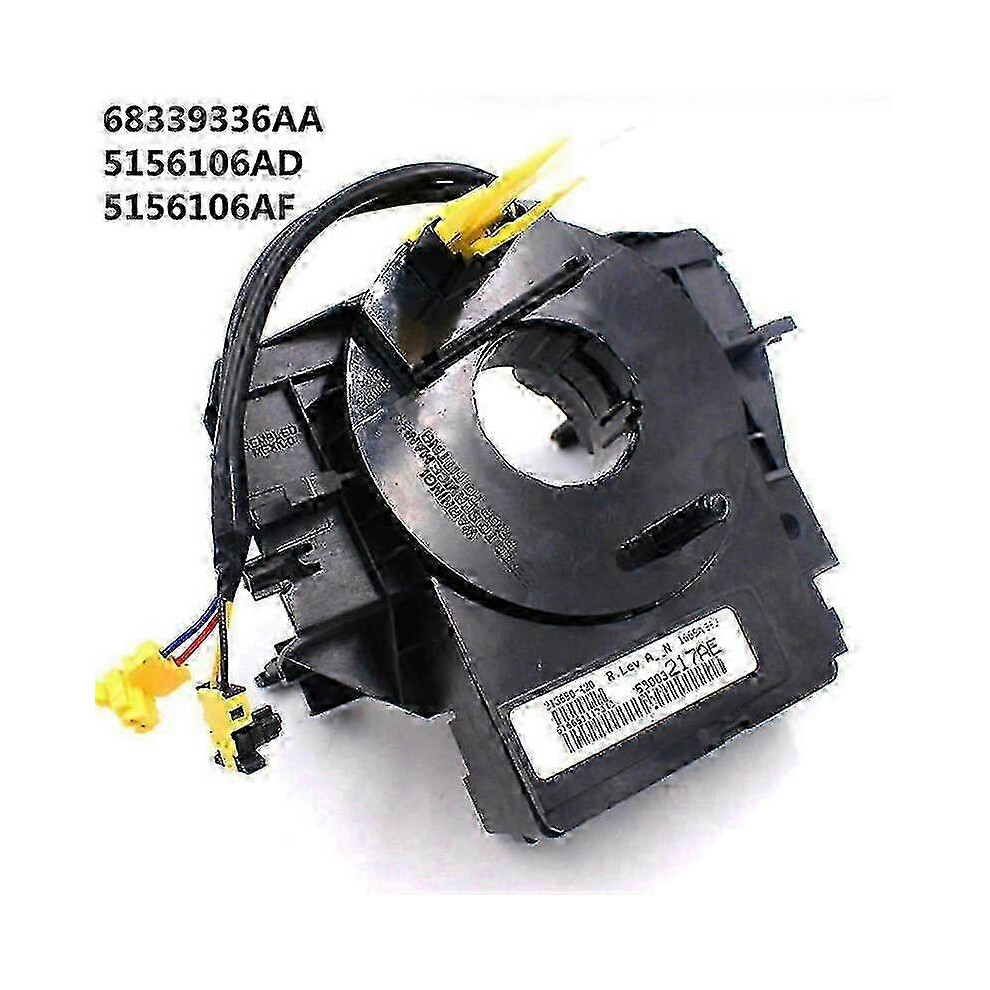 Clock Spring 5156106Af Compatible With Jeep Dodge Chrysler 2007-2016 Models - Steering Wheel Airbag Connector 6901508482272