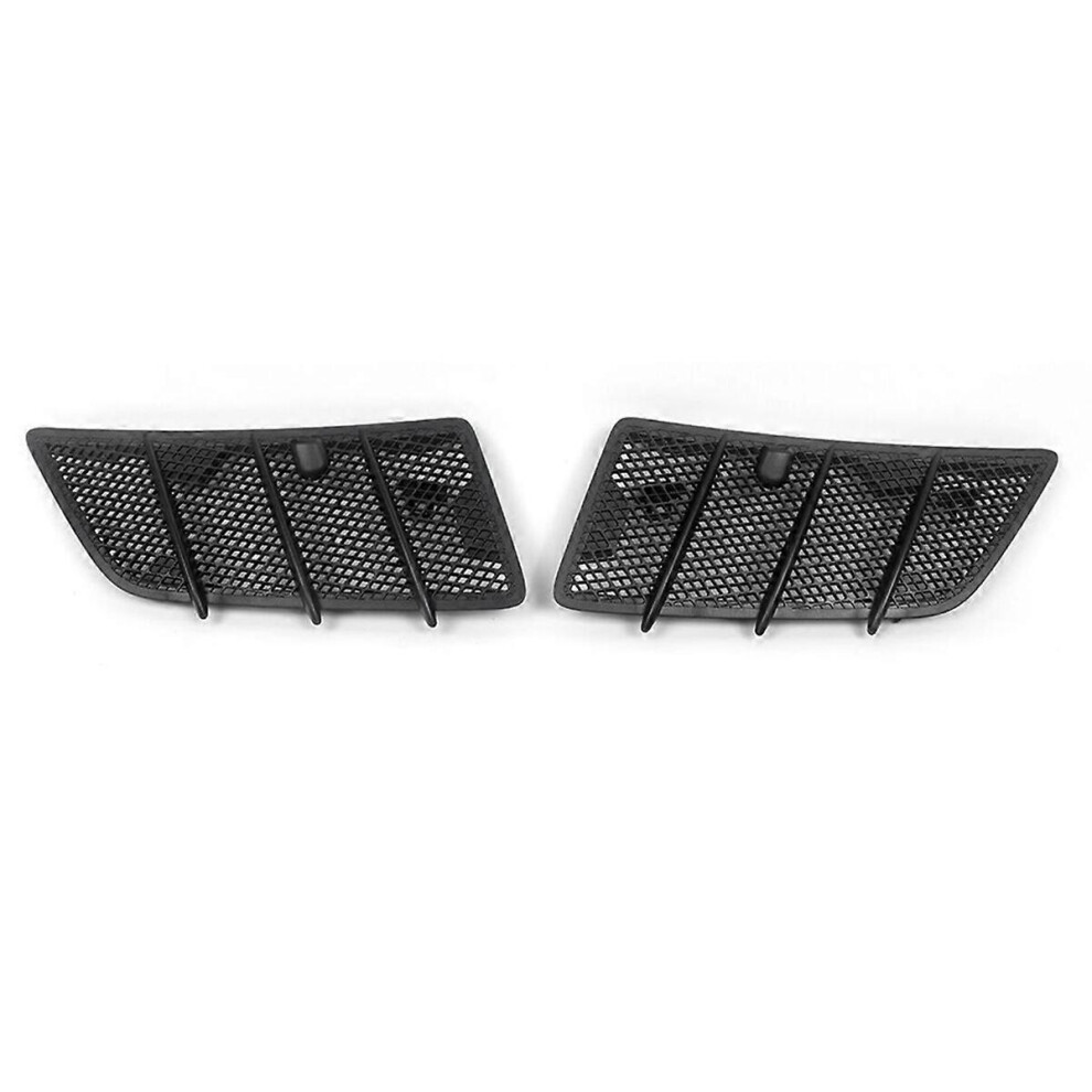 Abs Plastic Hood Vent Grille Cover Pair Compatible With Mercedes-Benz W164, Direct Fit For Ml350 Ml450 Gl350 Gl450 6901508475984