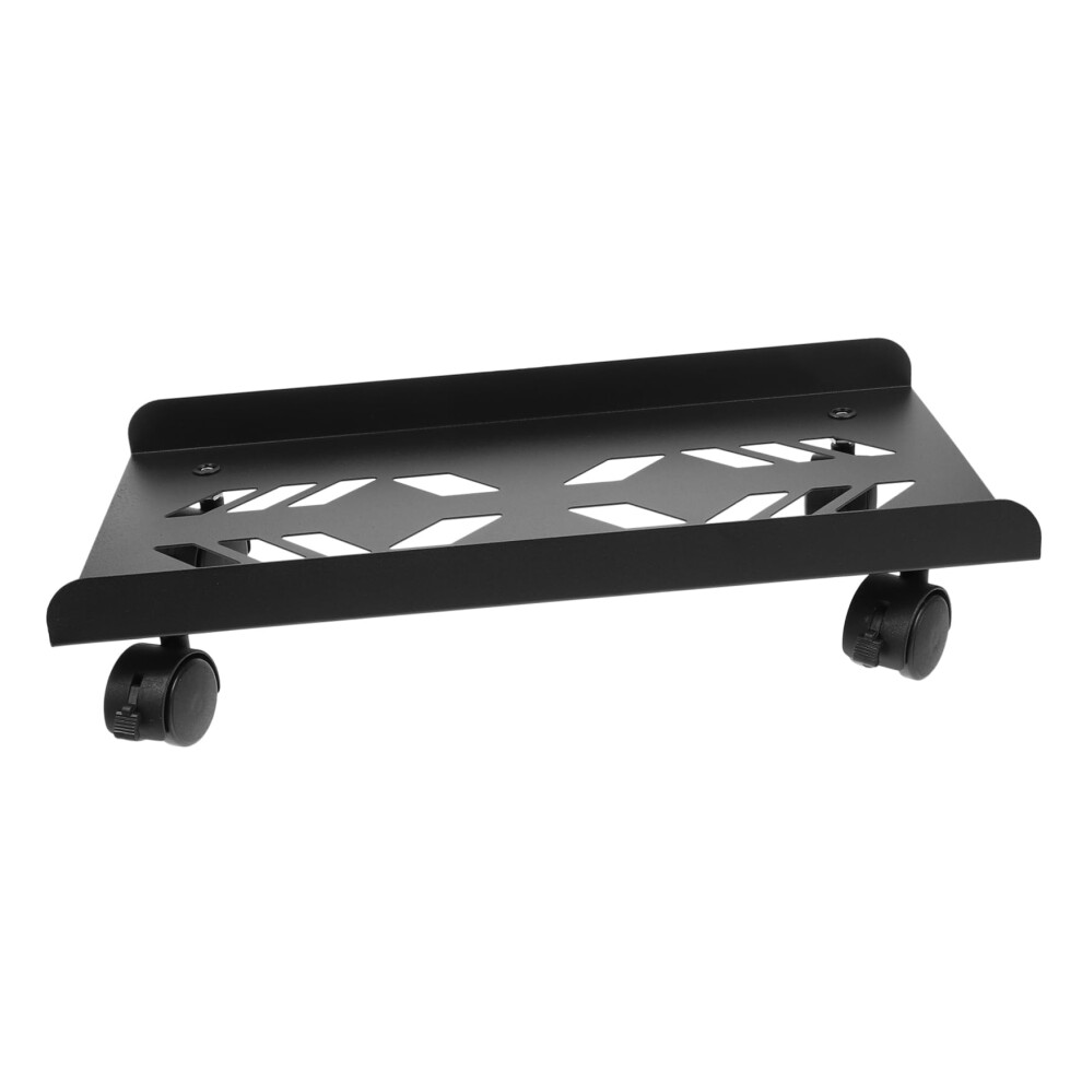 Cpu Stand With Wheels For Pc Tower, Ventilated Airflow Design, Stable Support And Floor Protection 9053599652571