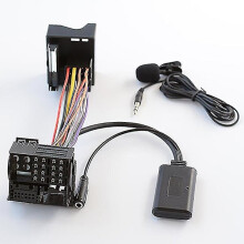 Bluetooth 5.0 Autoradio-Adapter kompatibel mit Opel | Plug-and-Play-Installation für Agila, Corsa und Zafira | Stabile drahtlose Audioübertragung