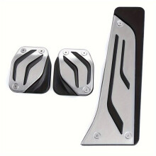 Set di pedali per auto compatibile con BMW X5 X6 F15 F16 E70 E71, modifica poggiapiedi acceleratore e freno in acciaio inossidabile