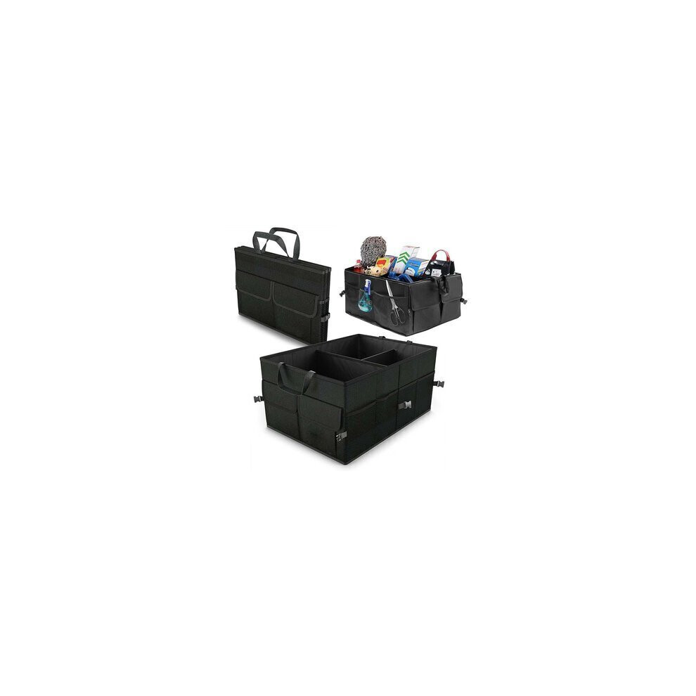 Foldable Waterproof Boot Organiser With Multiple Compartments, 52X39x25cm Storage Bag With Handle 6901508544352