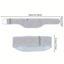 (Gray) USB-Gürtel für Hände, Bauch, Taille, Rücken, Knie, Massage-Pad für draußen, Zuhause, Büro, tolles Geschenk, grün-grau,