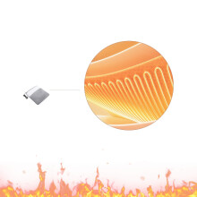 (Gray) USB-betriebenes multifunktionales Heizkissen und Sitzkissen – verdickter Plüschstoff, bequem und warm, tragbar, elektrisch