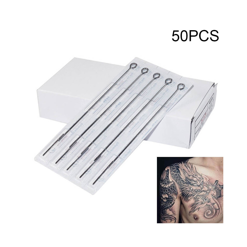 Hue-Grain 50Pcs Sterile Tattoo Needles For Microblading