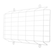 Protective Cover for Emergency Lights, Stainless Steel Construction, Wall Mounted Wire Guard to Shield Exit Signs Lighting Fixtures from Damage