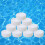 Pool Chlorine Tablets 3 Inch Individually Wrapped for Swimming Pools Consistent Dosing 1