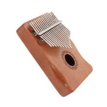 Kalimba 17 Keys Thumb Piano Wooden Whale Grain Ergonomic Curved Keyboard Professionally Tuned