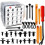 Plastic Nylon Retainer Clips Kit 630 Pcs Compatible with Car, Includes Removal Tool Storage Box 1