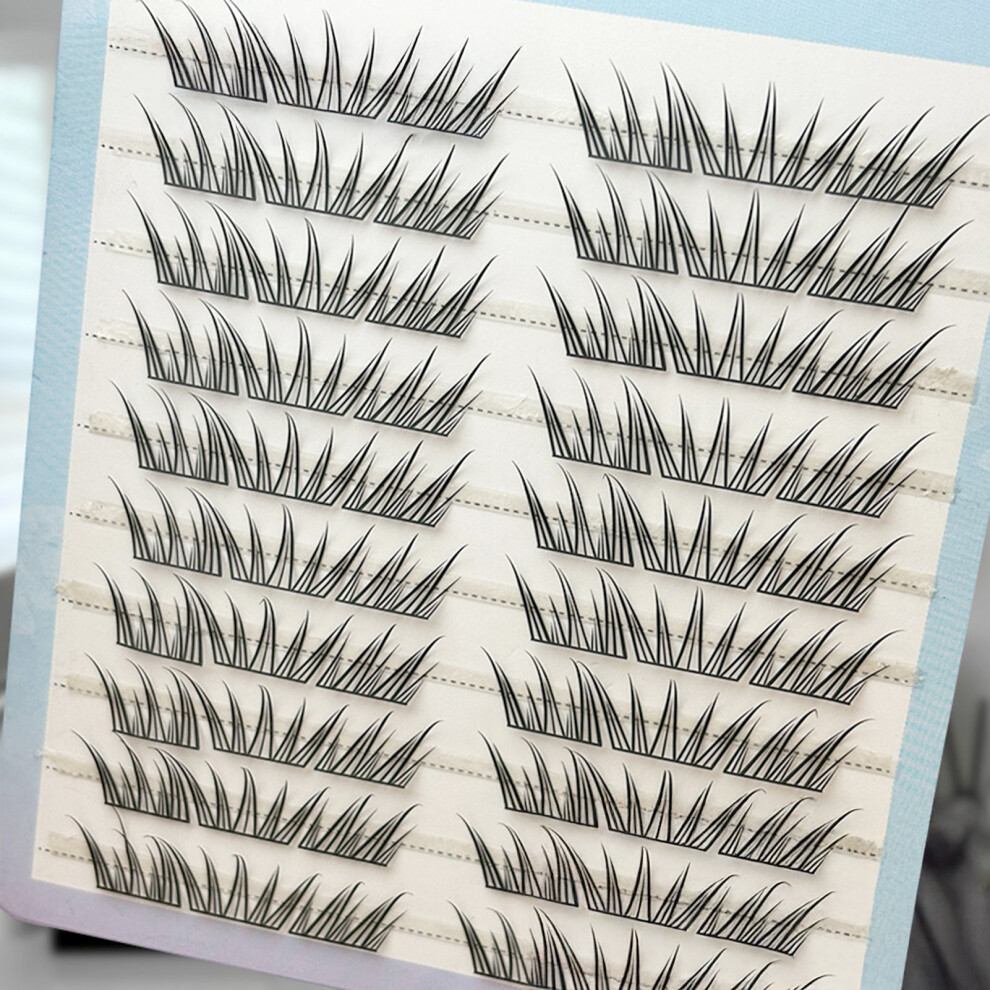 Roc-Electron (Glues) 9-11Mm C Curl Anime Lashes For Parties & Travel