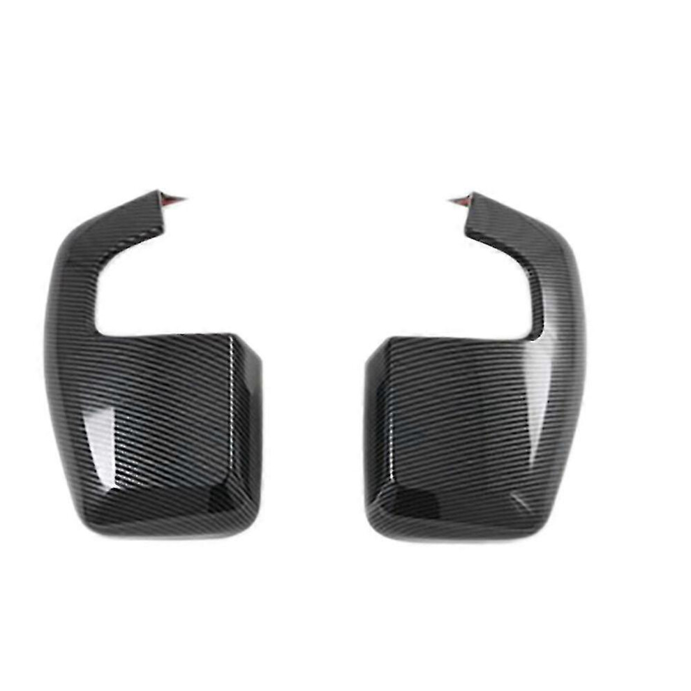 Rearview Mirror Covers Compatible With Ford Transit 2017 Tourneo Custom 2016, Protective Abs Cap Pair 6901508587991