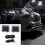 Waterproof ABS Black Boot LED Light Compatible with Toyota RAV4 2020 2021 with Automatic Sensor Switch 1