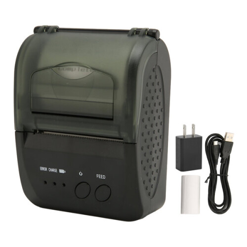 90mm/s High Speed Portable Receipt Printer with Bluetooth 4.0 Built-in Battery