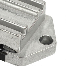 Motor Rectifier Regulator Compatible with 15A Generator, ABS + Metal Construction for 8-25HP Engines