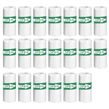 Strong Adhesive Thermal Paper 20 Rolls Compatible with Instax Mini, HP Sprocket, Kodak Mini 3, 5.7 cm x 2.5 cm Waterproof Inkless Printing Rolls