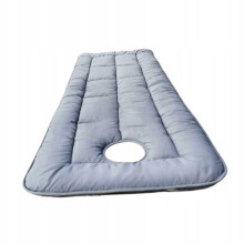Massageliegeauflage aus Polyester, Salonmatte 70 x 185 x 3 cm mit Eckbändern für den mobilen Einsatz im Spa