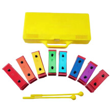 Glockenspiel Xylophone for Kids with Accurate Tuned Sound, Bright Color Bars, ChildSafe Design