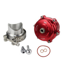50-mm-V-förmiges Blow-Off-Ventil, 35-PSI-Doppelfeder-Druckbegrenzungssystem, CNC-gefrästes Aluminium für Turbofahrzeuge