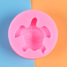 (50-457) 3D Turtle Fondant Mold for Cake Decorating