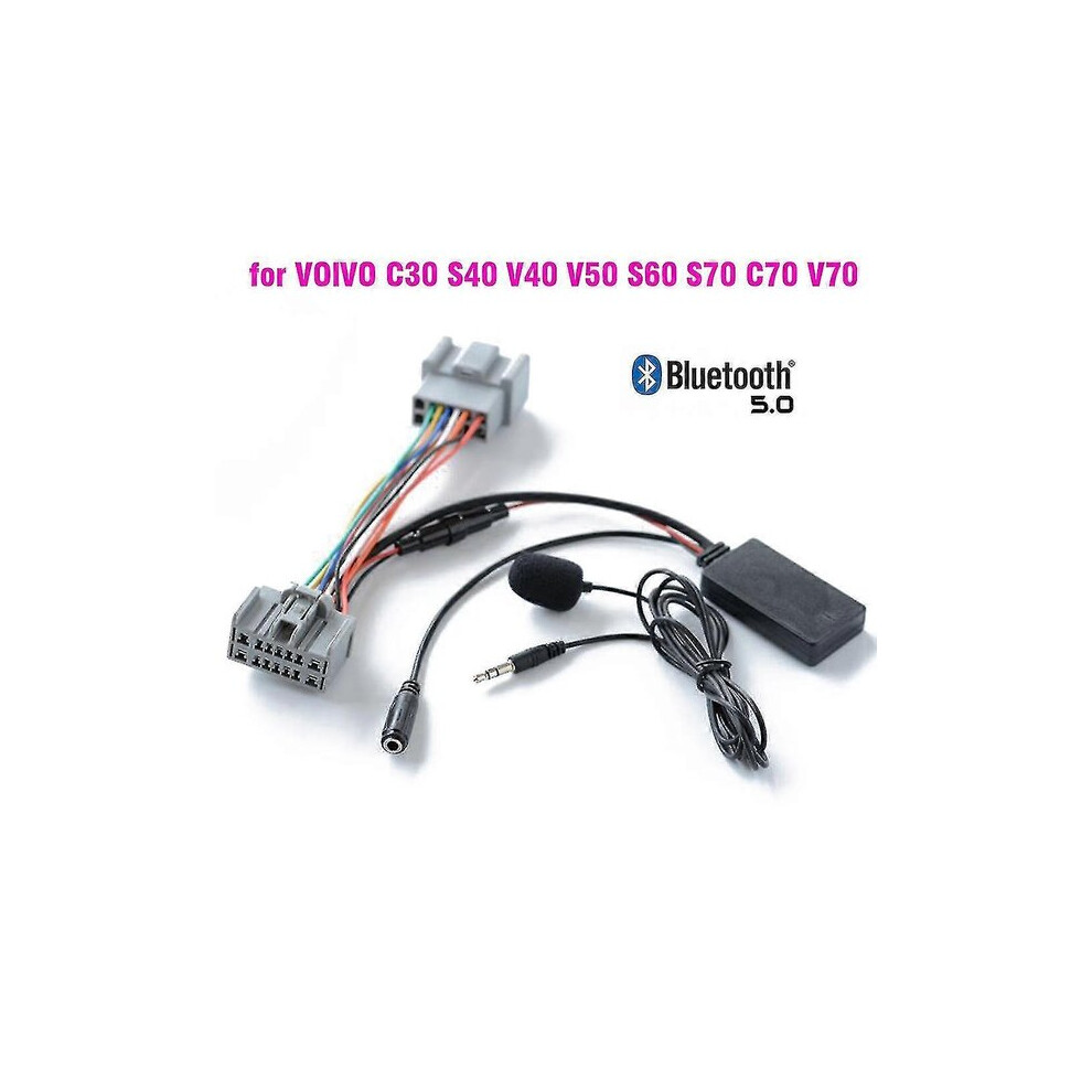 Aux Bluetooth 5.0 Adapter Compatible With Volvo 2004-2019 Models, Supports Dsd Stable Music Streaming 6901508532229