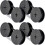 Typewriter Ribbon 4-Pack with Black Ink, Replacement Spools for Manual Typewriters 1