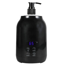 Scalda-olio per massaggi con schermo touch, temperatura regolabile da 30 a 65 C con protezione contro il surriscaldamento per un relax sicuro.