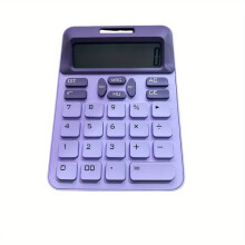 12-Digit Calculator for Home Office, Dual Power Supply from Solar Panel and AAA Batteries, Large Clear Display