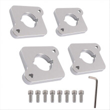Placas Adaptadoras de Bobina de Ignição Compatíveis com VW Audi 1.8T, Conjunto de 4 Peças em Alumínio CNC para Upgrade de Coilpack 2.0TFSI
