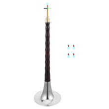 Rosewood Chinese Suona with Reed, Easy Play, Clear Tone, C Key Traditional Woodwind for Beginners