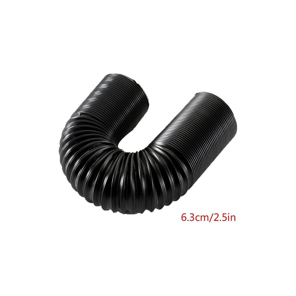 Flexible Engine Bay Ducting Compatible With 2.5 Inch 63Mm Intake, 1 Metre Extendable Hose For Hot Cold Air 6901508534568