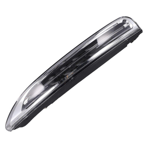 LED Daytime Running Light Compatible with Porsche Cayenne 2011-2018, Left Front Position, Direct Fit Replacement Part, Plastic Construction
