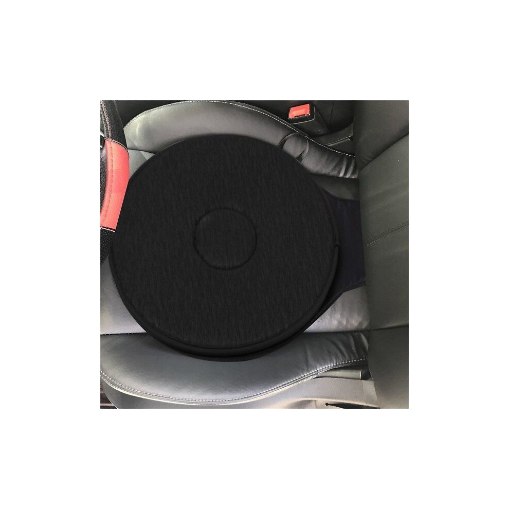 Rotating Seat Cushion for Elderly Assistance, Non-Slip Car Chair Swivel Base, 360 Degree Rotation for Easy Entry Exit