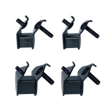 8mm Thread Rubber Mount Set of 4, Compatible with GX160 GX200 Generator Engine, for Bracket Vibration Reduction