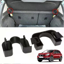 Black Plastic Hinge Clip, Compatible with Ford OE 015532109E, Rear Parcel Shelf Clip Set for Fiesta Focus C-Max Mondeo Hatch Estate