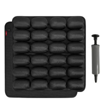 Air Seat Cushion with Adjustable Air Cell Support, Breathable Design for Office, Car, Travel, Pain Relief