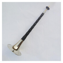 Chinese Suona Ebony D Key Handmade Instrument for Beginners and Adults with Clear Resonant Tone