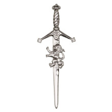 Lion Rampant Claidhmhor Claymore Sword Kilt Pin