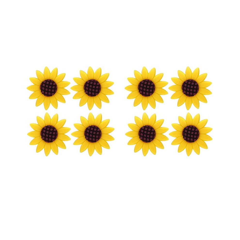 8 Pcs Car Sunflower Accessories Car Air Freshener Sunflower Air Vent Clips Air Vent Decorations Perfume For Cars 6033698461833