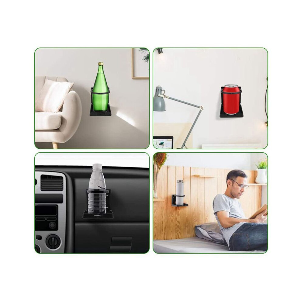 4Pcs Car Drink Holder Cup Holder Foldable Water Bottle Cup Mounting For Car Truck Boat 4711625591205