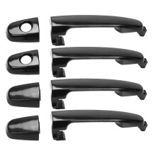 4 PCS(Front Rear Left Right)Outer Outside Exterior Door Handle for Camry Prius RAV4 2003-2008 69211-AA020