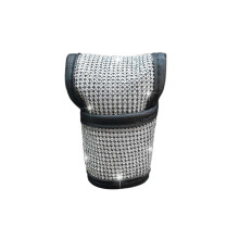 Auto Shift Gear Cover, Luster Crystal Car Knob Gear Stick Protector Diamond Car Decor Accessories for Women